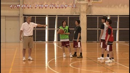 インサイド1人・アウトサイド1人のケース