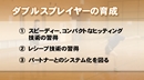 第4巻　ダブルスプレイヤーの育成　　〜ヒッティング・レシーブ技術&パートナーとのシステム化〜